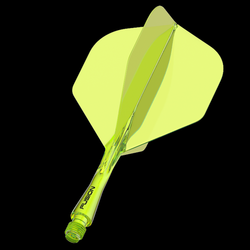Letky Winmau Fusion Dark Fluor Yellow Short
