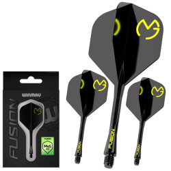Letky Winmau Fusion #2 MvG Design Black & Green Short