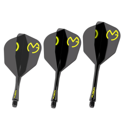 Letky Winmau Fusion #6 MvG Design Black & Green Medium 