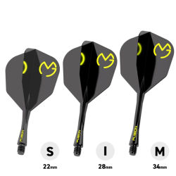 Letky Winmau Fusion #6 MvG Design Black & Green Medium Intermediate