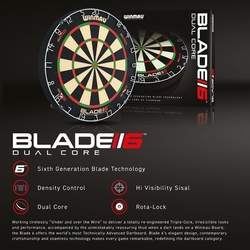 Sisalový Terč Winmau BLADE 6 DUAL CORE