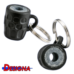 Brousek Designa Dart Sharpener Inside Keyring Beer Glass