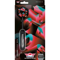 Šipky Bull's Chaos Pink Steel Tip 24g