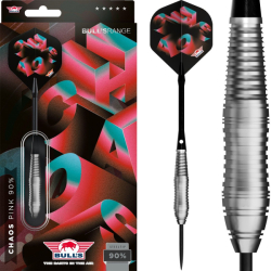 Šipky Bull's Chaos Pink Steel Tip 24g