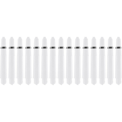 Násadky Bull's Nylon White Short + Ring 5-pack