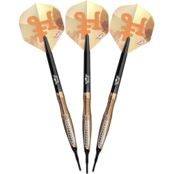 Šipky Bull's Bronzo Flux 90% Soft Tip 20 g