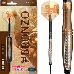 Šipky Bull's Bronzo Flux 90% Soft Tip 18 g