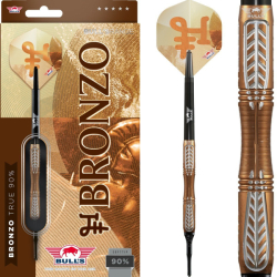 Šipky Bull's Bronzo True 90% Soft Tip 19 g
