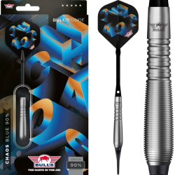 Šipky Bull's Chaos Blue 90% Soft Tip 19 g