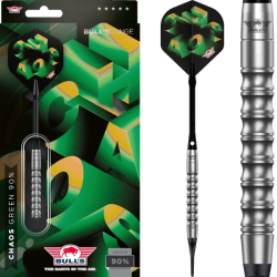 Šipky Bull's Chaos Green 90% Soft Tip 21 g