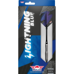 Šipky Soft Bull's Lightning Blue 80% 20 g