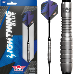 Šipky Soft Bull's Lightning Blue 80% 20 g
