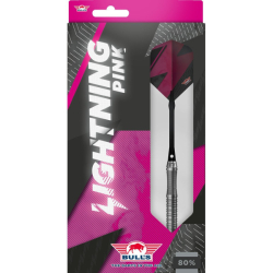 Šipky Soft Bull's Lightning Pink 80% 19 g