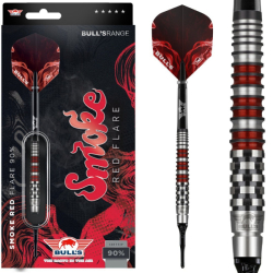 Šipky Soft Bull's Smoke 90% Red Flare 18 g