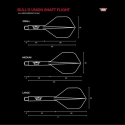 Letky Bull's Union System No.2 Black Small