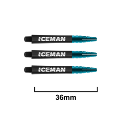 Násadky Red Dragon Gerwyn ICEMAN Price NITRO IONIC Black Short