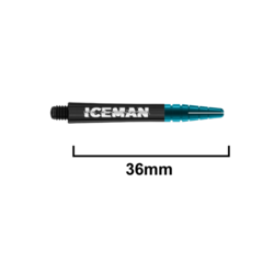 Násadky Red Dragon Gerwyn ICEMAN Price NITRO IONIC Black Short