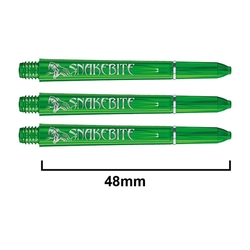 Násadky Red Dragon Peter Wright SNAKEBITE Signature Series Medium Green