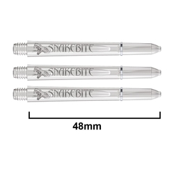 Násadky Red Dragon Peter Wright SNAKEBITE Signature Series Medium Clear
