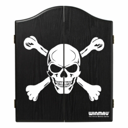 Cabinet Skull & Crossbones Black 