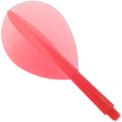 Letky Condor Zero Stress Clear Red Teardrop Short