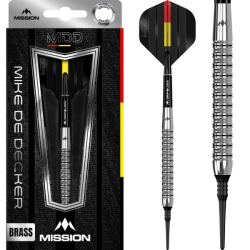 Mission Mike De Decker Darts Soft Tip Brass 18 g 