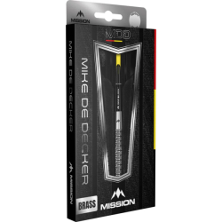 Mission Mike De Decker Darts Soft Tip Brass 18 g 