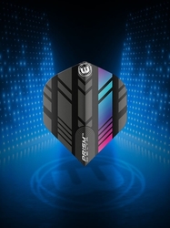 Winmau Prism Delta Black & Rainbow Flights