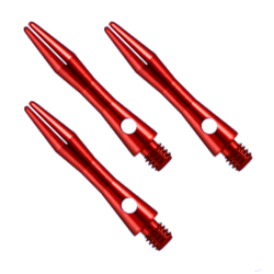 Násadky Designa Aluminium Extra Short Red
