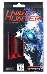 Šipky Soft One80 Night Huter Darts Attack 18g