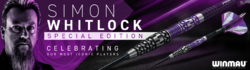 Šipky Steel Winmau Simon Whitlock Special Edition 24 g