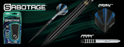 Šipky Steel Winmau SABOTAGE BLACK ONYX 24 g