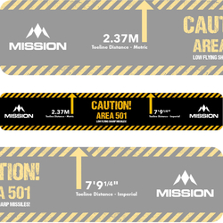 Mission Throw Line Oche Area 501