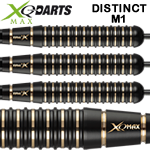 XQMax Distinct Darts Steel Brass M1 Black 23 g