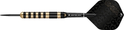 Mission Onza Darts Steel Tip Brass M4 Black & Gold 24 g