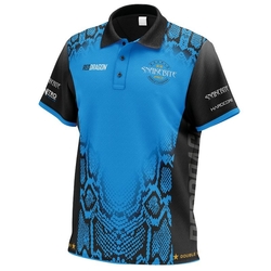 Dres Red Dragon peter Wright Snakebite Double World Championship Polo Shirt vel .XXL