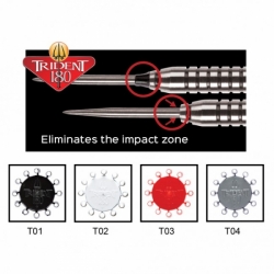 Kroužky na hroty Trident 180 Silver
