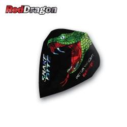 Letky RedDragon Peter Wright Snakebite Holographic Dart Flights