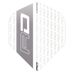 Letky Red Dragon Hardcore White & Grey RD Logo