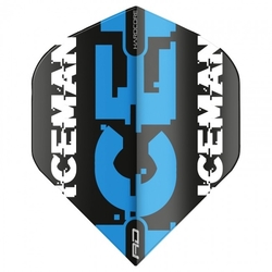 Letky Red Dragon Hardcore Gerwyn Price - Black & Blue Logo