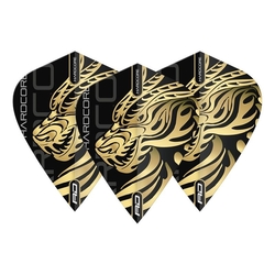 Letky RedDragon Hardcore Jonny Clayton Gold Kite Dart Flights 