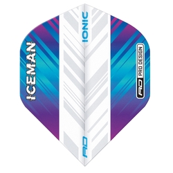 Letky Red Dragon Gerwyn Price Iceman Rainbow & White