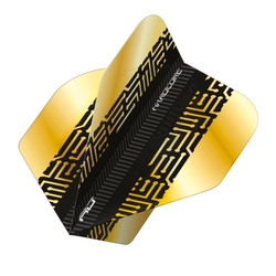 Letky Red Dragon Hardcore Premium Gold & Black Maze Dart Flights