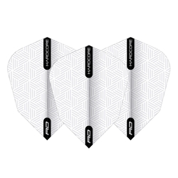 Letky Red Dragon Hardcore V-Standard White Dart Flights