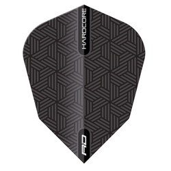 Letky Red Dragon Hardcore V-Standard Black Dart Flights