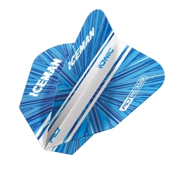 Letky Red Dragon V-Standard Gerwyn Price Iceman Blue Burst Dart Flights