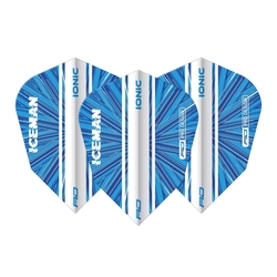 Letky Red Dragon V-Standard Gerwyn Price Iceman Blue Burst Dart Flights