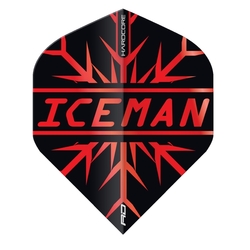 Letky Red Dragon Gerwyn Price Iceman Red Snowflake