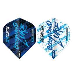 Letky Red Dragon Luke Humphries World Champion Blue & White Yin Yang