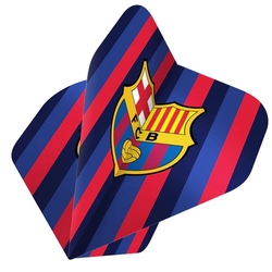 Letky Football FC Barcelona Official Licensed BARÇA No2 Std F3 Striped with Crest